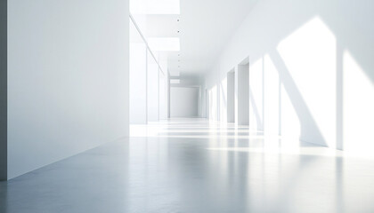 Fototapeta premium Minimalist and unique interior design in the house