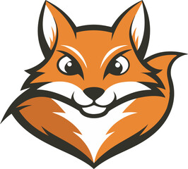 red fox illustration