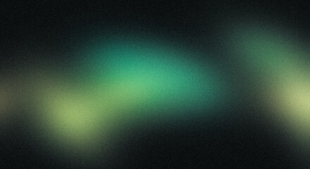 Green orange abstract glowing spotlight colors grainy backdrop. Light leaks with flowing colors grainy gradient texture, wave shaped, noise texture, website header, banner, poster, cover