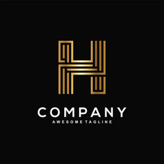 Letter H logo design for your business