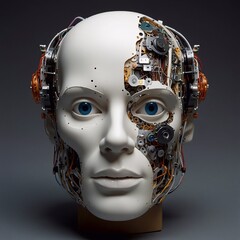 Facial structure, robots, future technology