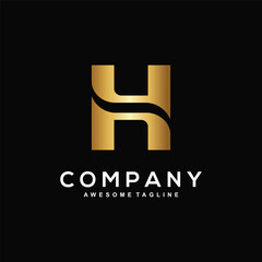 Letter H logo design for your business