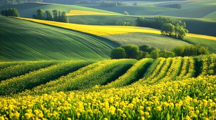 A sustainable farm using cover crops to prevent soil erosion and increase biodiversity