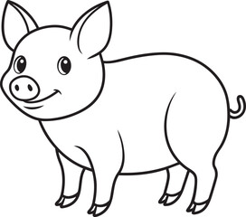 cartoon pig cartoon