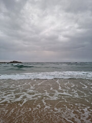 
This is the scenery of Sampo Beach in Korea.