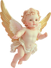 Fototapeta premium A cherubic angel figurine