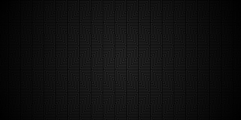 Luxury vector abstract black paper rectangle silk ornament fabric pattern overlap backdrop design. minimal diamond creative triangle rough overlapping texture fabric canvas pattern background.