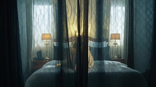 Opulent Mystique: The Cat and the Palace Room