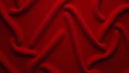 Obraz premium Velvet fabric background, deep red velvet with soft folds and shadows, rich and sophisticated.