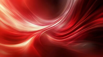 Obraz premium Abstract red background with vivid gradient textures and vibrant shades of crimson and scarlet