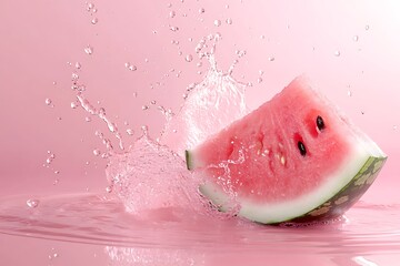 Fototapeta premium Watermelon Splash