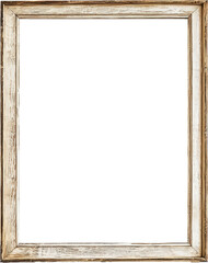 Rustic wooden frame