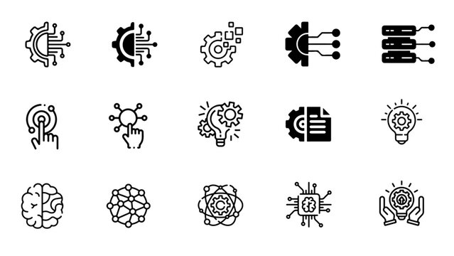 Technology icon design