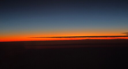 Obraz premium Vibrant Sunset Glow