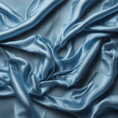 Obraz premium Blue silk