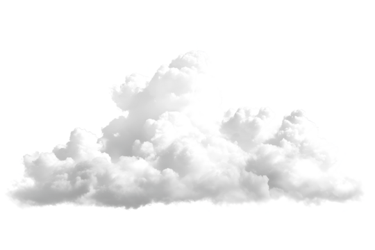 white clouds in the sky