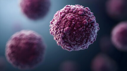 Pathogenic Staphylococcus Aureus Bacteria in Macro Detail on Soft Background