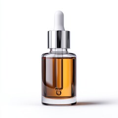 Naklejka premium Glass Dropper Bottle with Serum