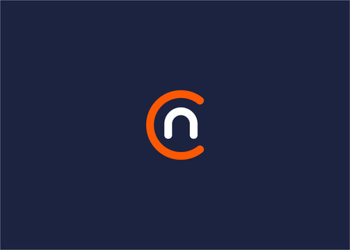 Letter cn logo icon design vector design template inspiration