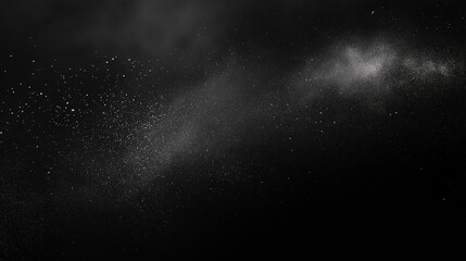 Black noise grain transparent gradient background. Dust effect with Transparent png overlay background.