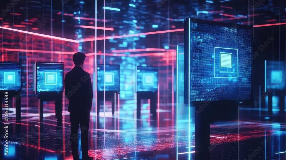 Poster futuristic voting system based on blockchain technology for secure voting