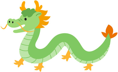 Chinese Dragon illustration
