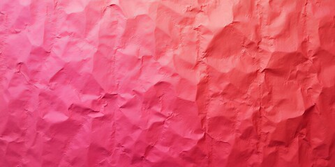 Paper Textured in Copper to Neon Pink Featuring a Crumpled Pink Paper Background
