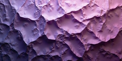 Fototapeta premium Paper Textured in Deep Purple to Platinum, Tactile Abstract Pattern