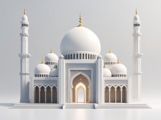 Obraz premium mosque 3d render 