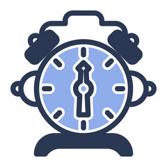 kitchen timer icon in flat outline style. color lineal color
