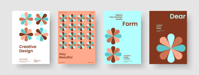 Naklejka premium Modern Background Template. Abstract Poster Layout. Creative Brochure Design. Flyer. Banner. Report. Business Presentation. Book Cover. Advertising. Brand Identity. Handbill. Magazine. Pamphlet