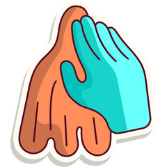 Fototapeta premium Rag Sticker