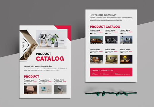 Product Catalog Flyer Template