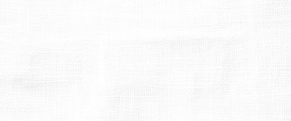 Vector white jute hessian sackcloth canvas woven texture  