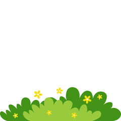 Obraz premium Grass with Flower