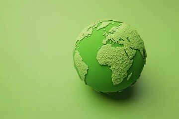 Green Earth Globe