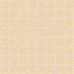 beige repetitive background with diamonds from hand drawn lines. vector seamless pattern. geometric fabric swatch. folk decorative art. wrapping paper. design template for textile, linen, home decor