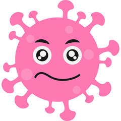 Virus Character Illustration