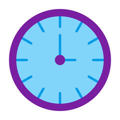 Clock Flat Icon Design