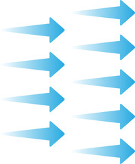 Airflow Arrow Wind and Motion Symbol