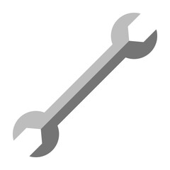 Wrench Flat Icon Design
