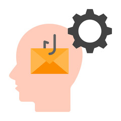 Social Engineering Flat Icon Design