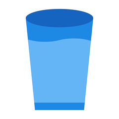 Glass Flat Icon Design