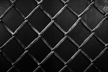Fototapeta premium Chain Link Fence