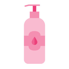 Body Lotion Flat Icon Design