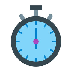Timer Flat Icon Design