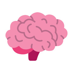 Brain Flat Icon Design
