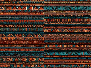 seamless knitted pattern with stripe