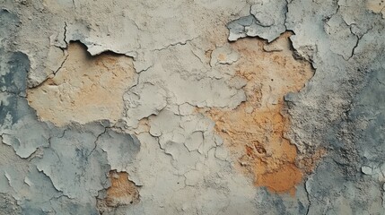 Obraz premium Weathered clay brick wall texture with rugged details