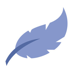 Obraz premium Feather Flat Icon Design